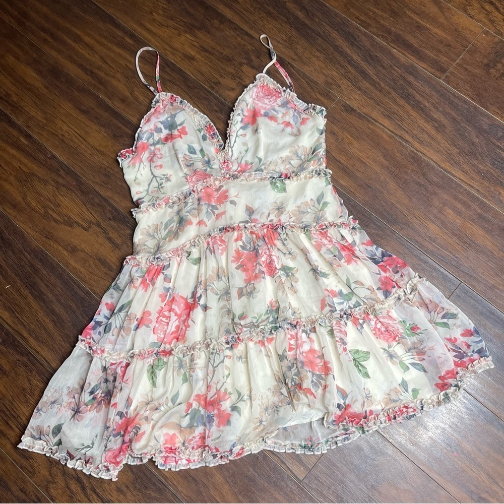 Windsor Spring Has Sprung Chiffon Skater Dress - Picture 4 of 9